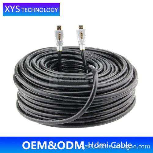 High speed Gold Plated metal Male-Male hdmi cable/